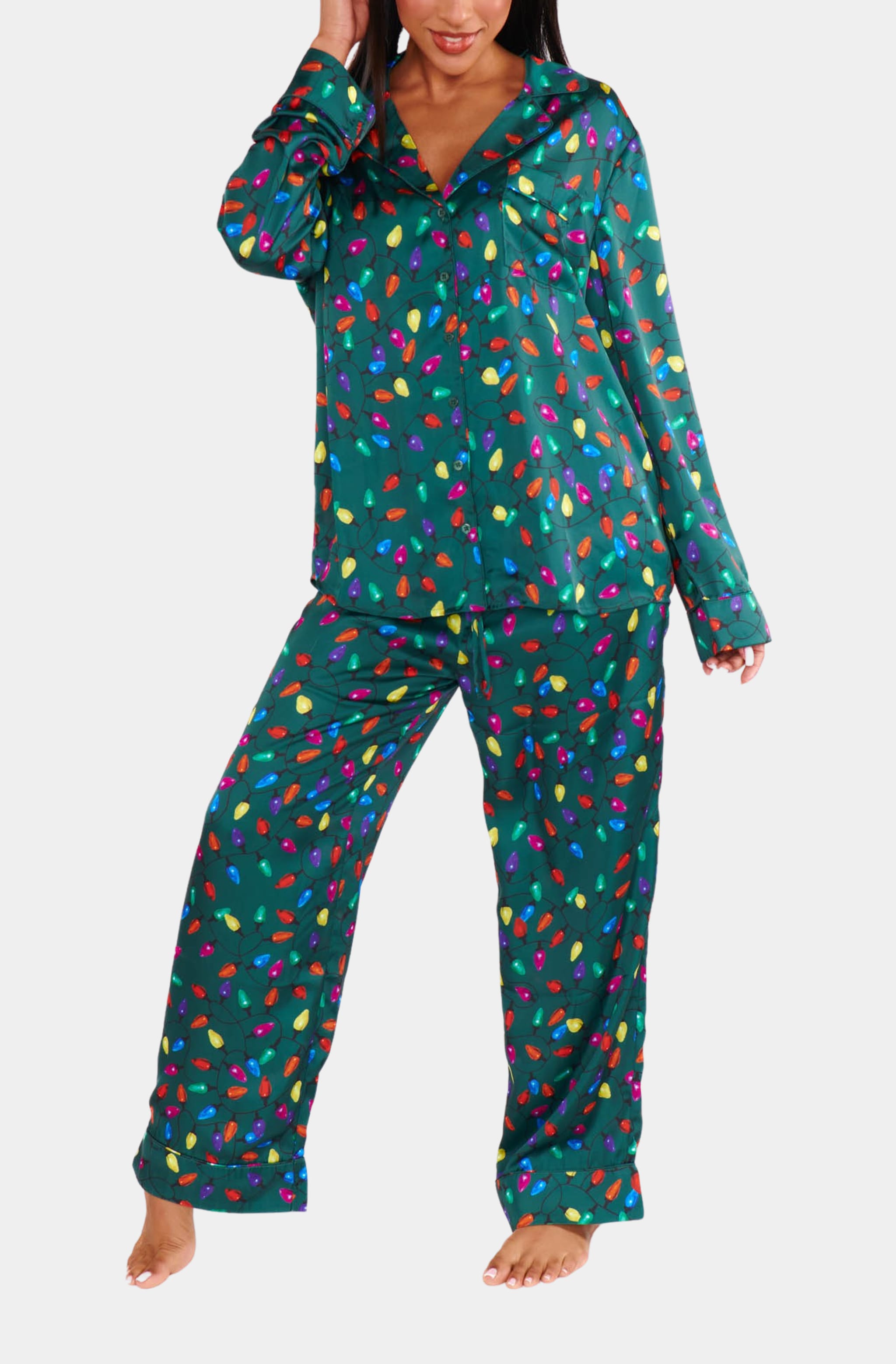 Classic PJ Set, relaxed fit with vibrant design