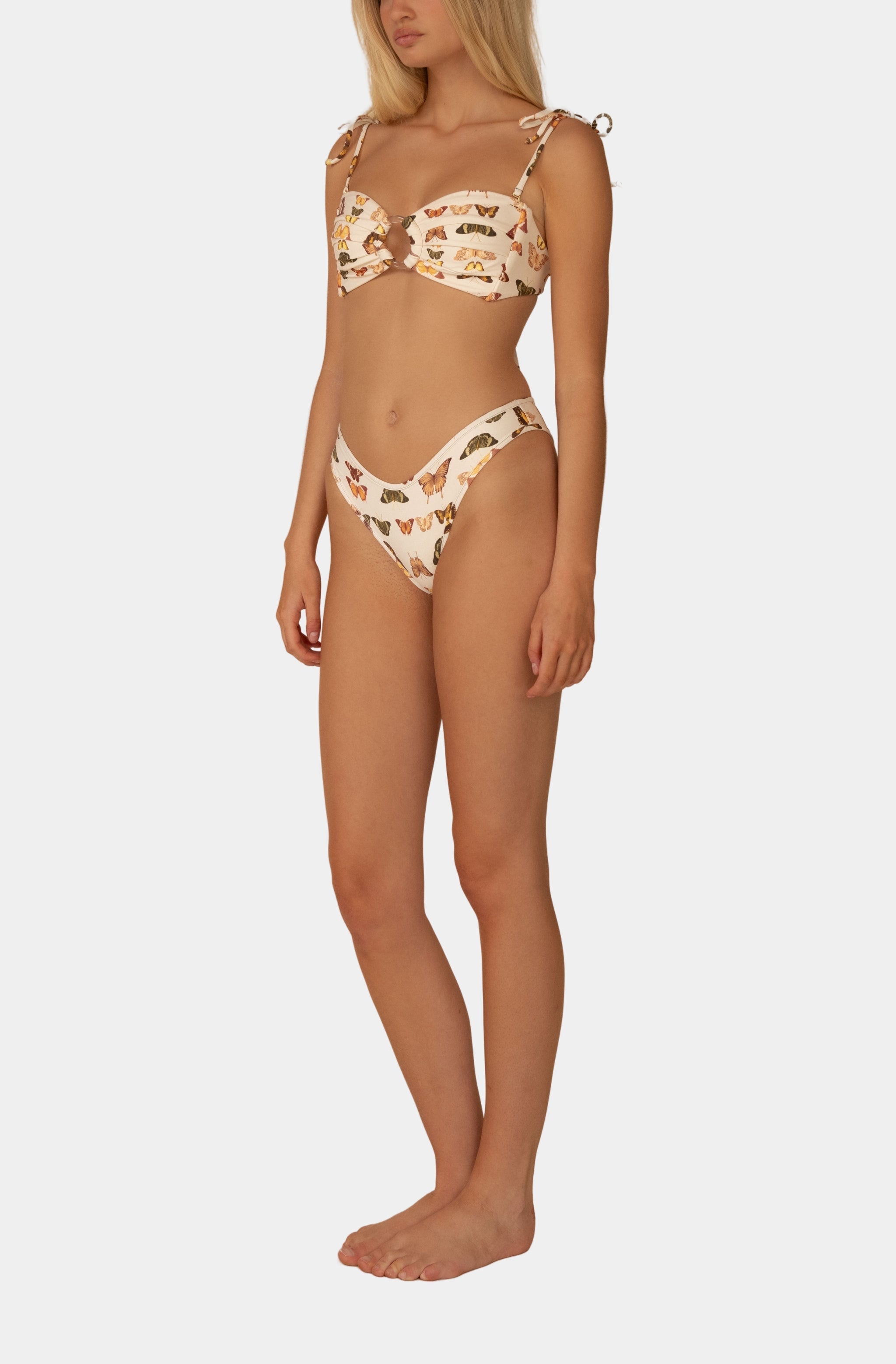 Tori Ties Bandeau Bikini Top