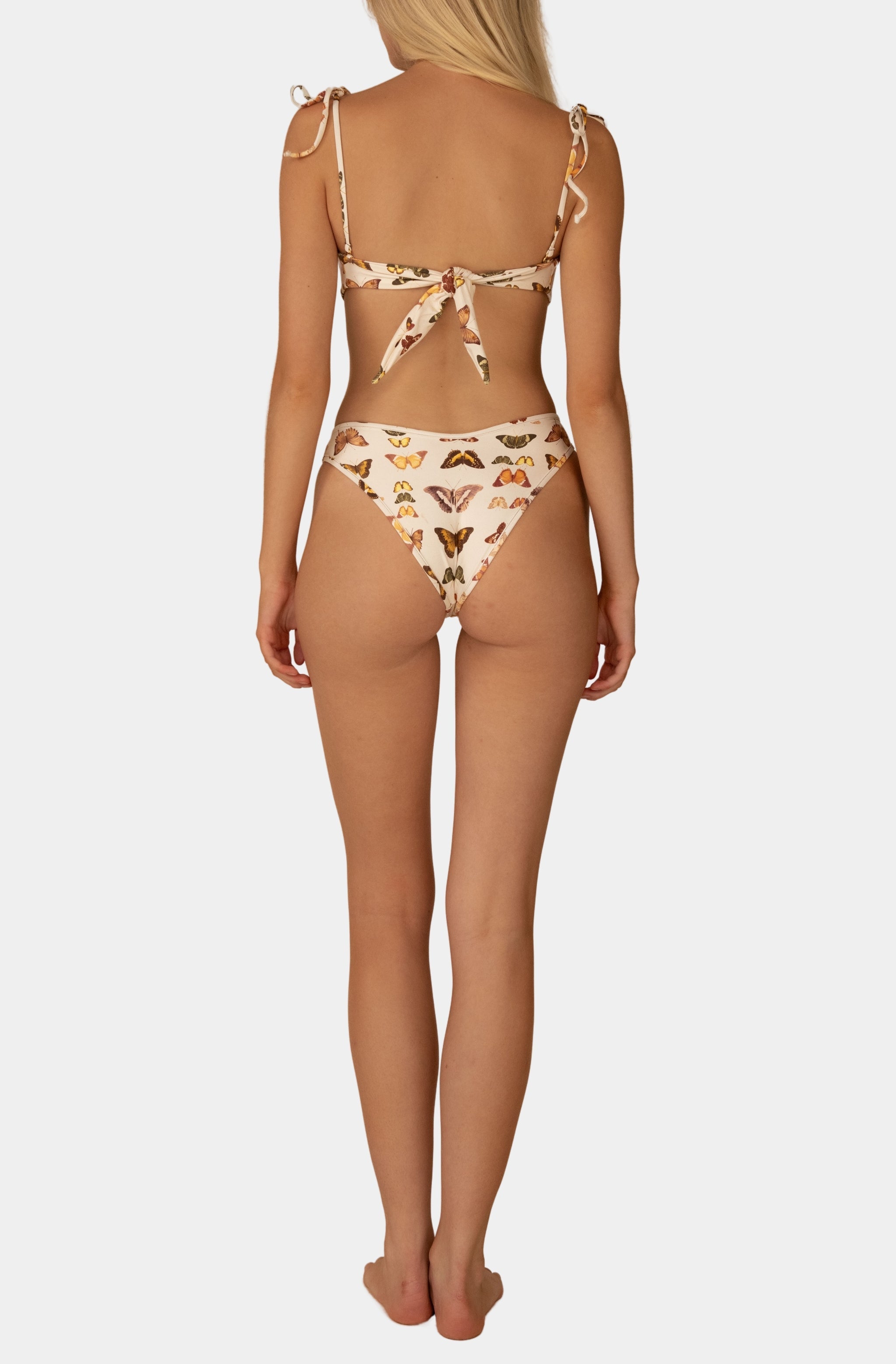 Tori Ties Bandeau Bikini Top