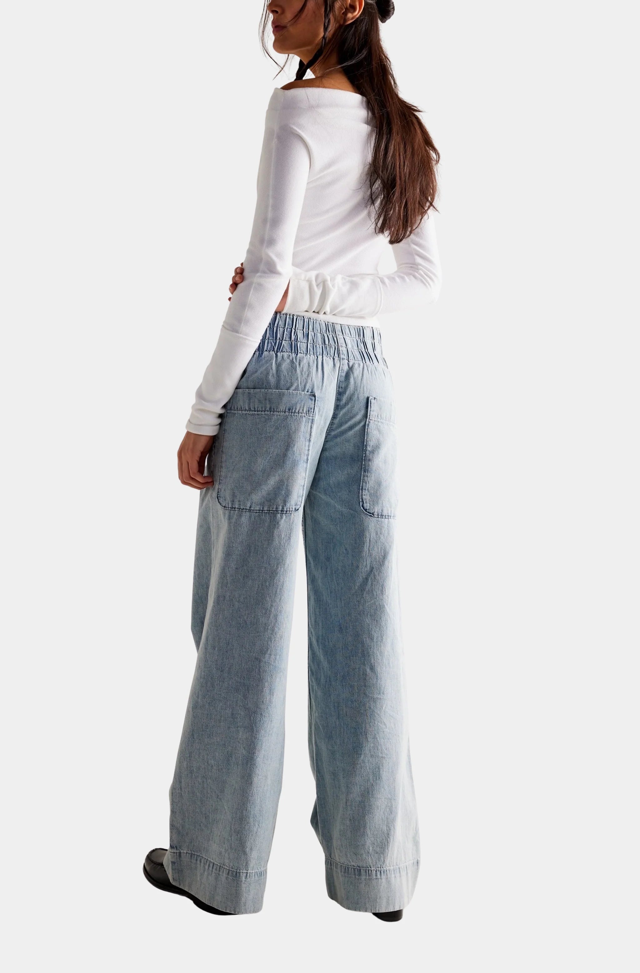Breezy Denim Pull On Jean
