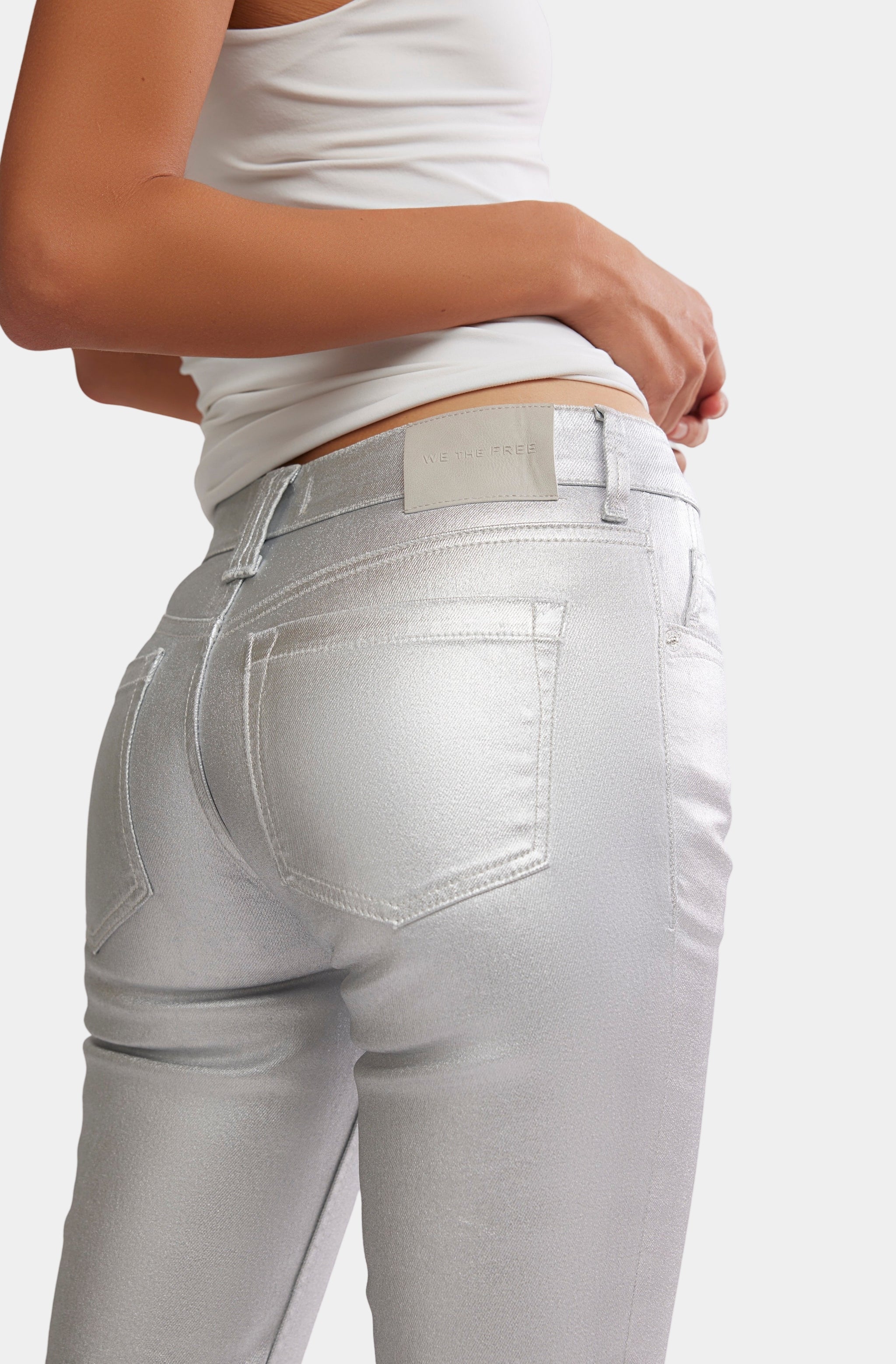 Oracle Metallic Jeans