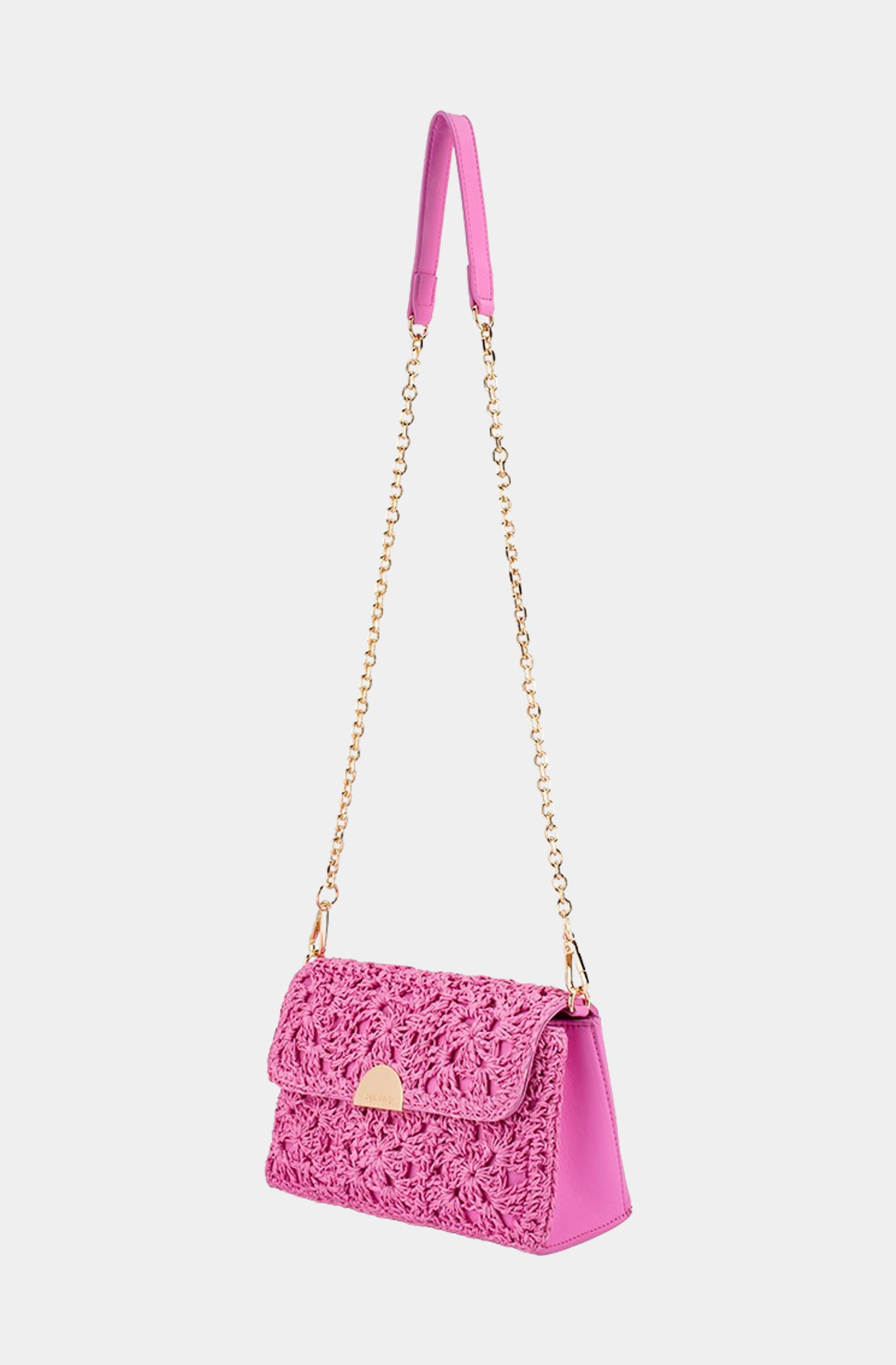Millie Crocheted Shoulder Bag