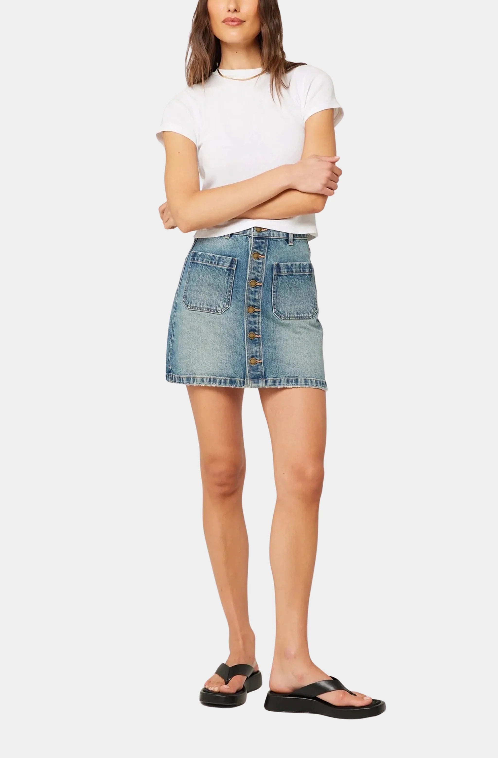 A-Line Mini Tough Stone by Hemline French Quarter