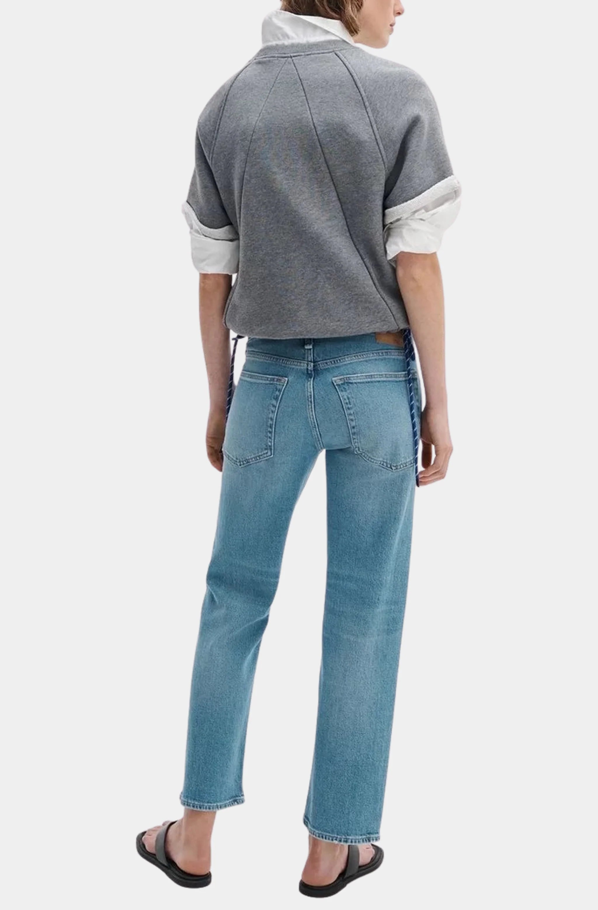 Harlow Low-Rise Ankle Straight Jean