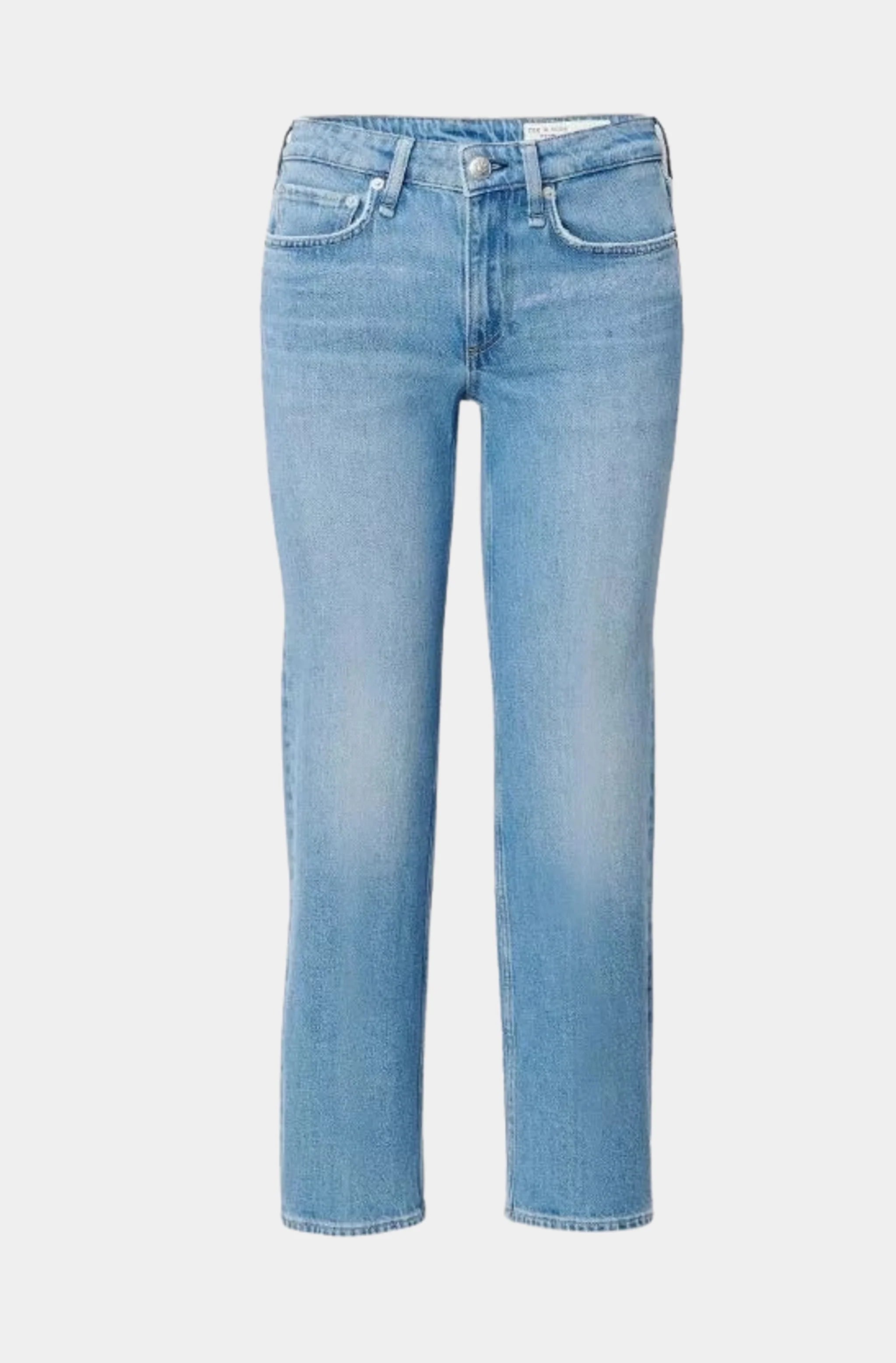 Harlow Low-Rise Ankle Straight Jean