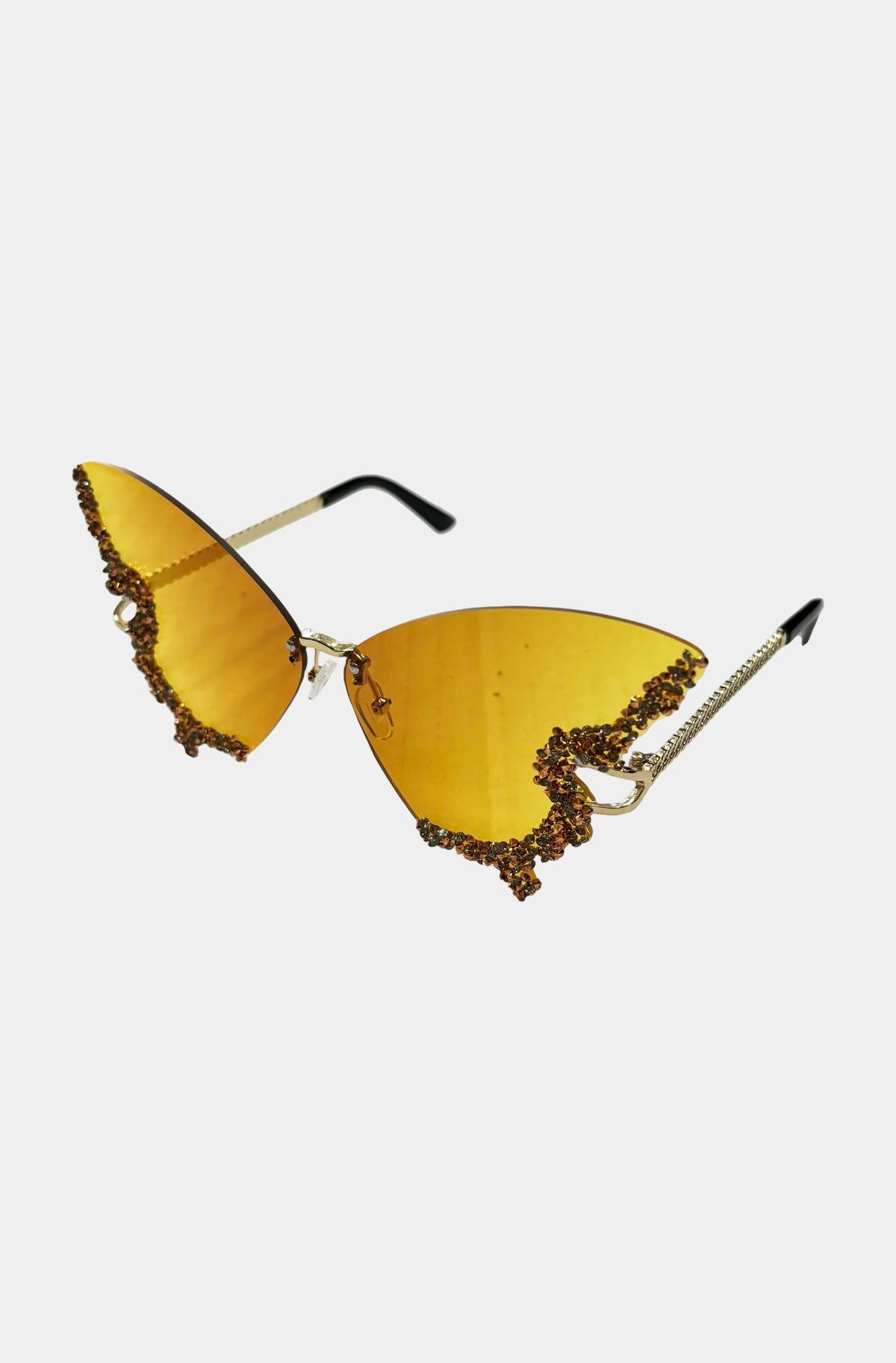 Butterfly Rhinestone Sunglasses