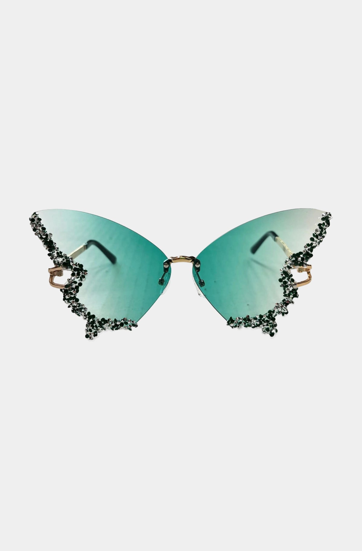 Butterfly Rhinestone Sunglasses