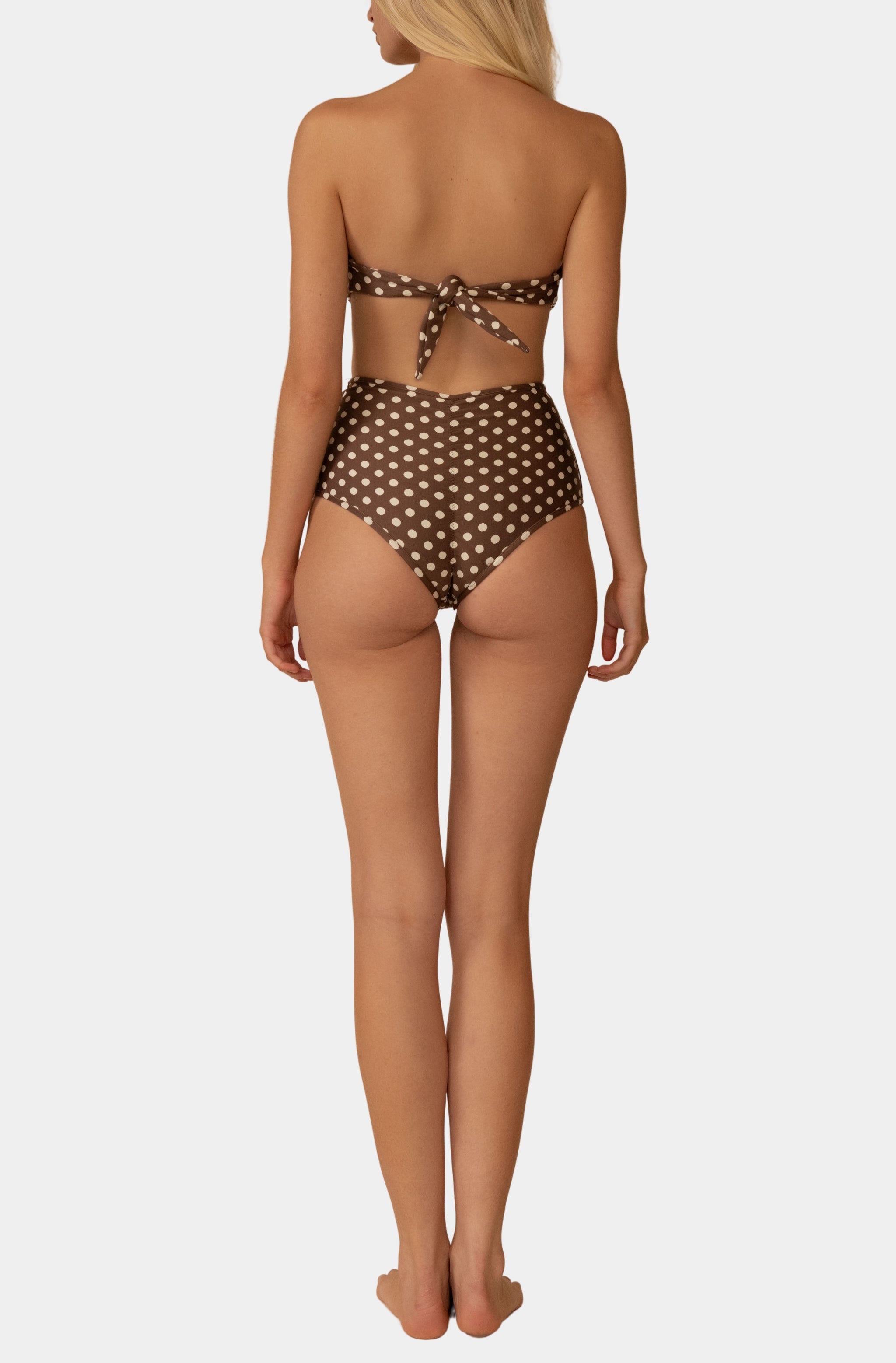 Tori Ties Bandeau Bikini Top