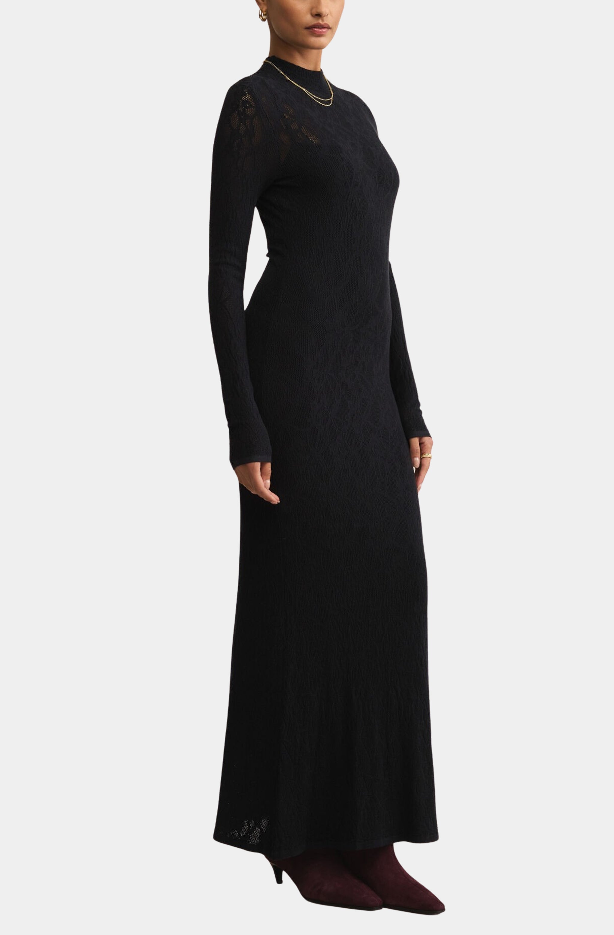 Aden Mesh Sweater Dress