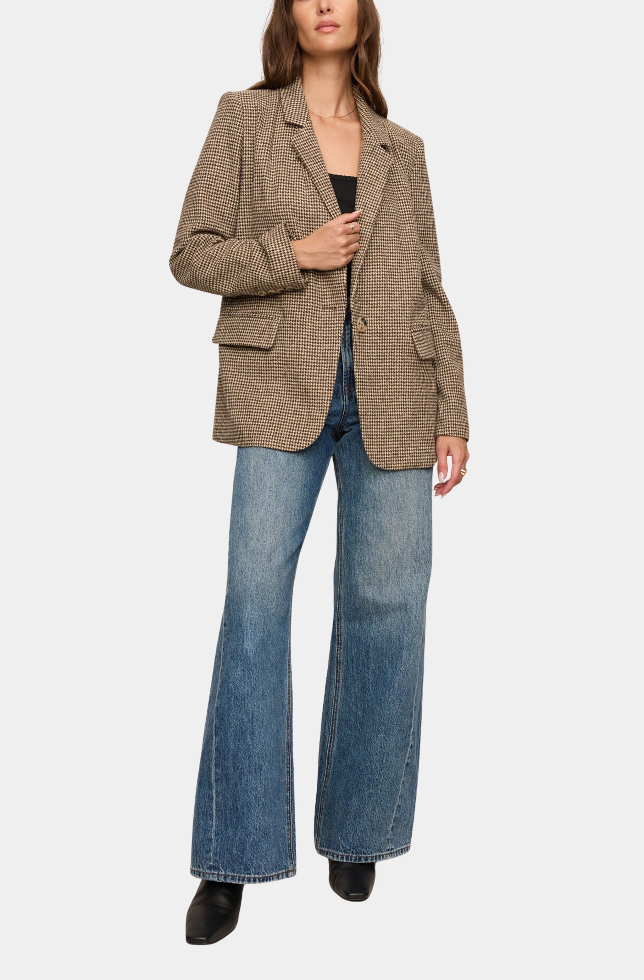 Evan Check Blazer