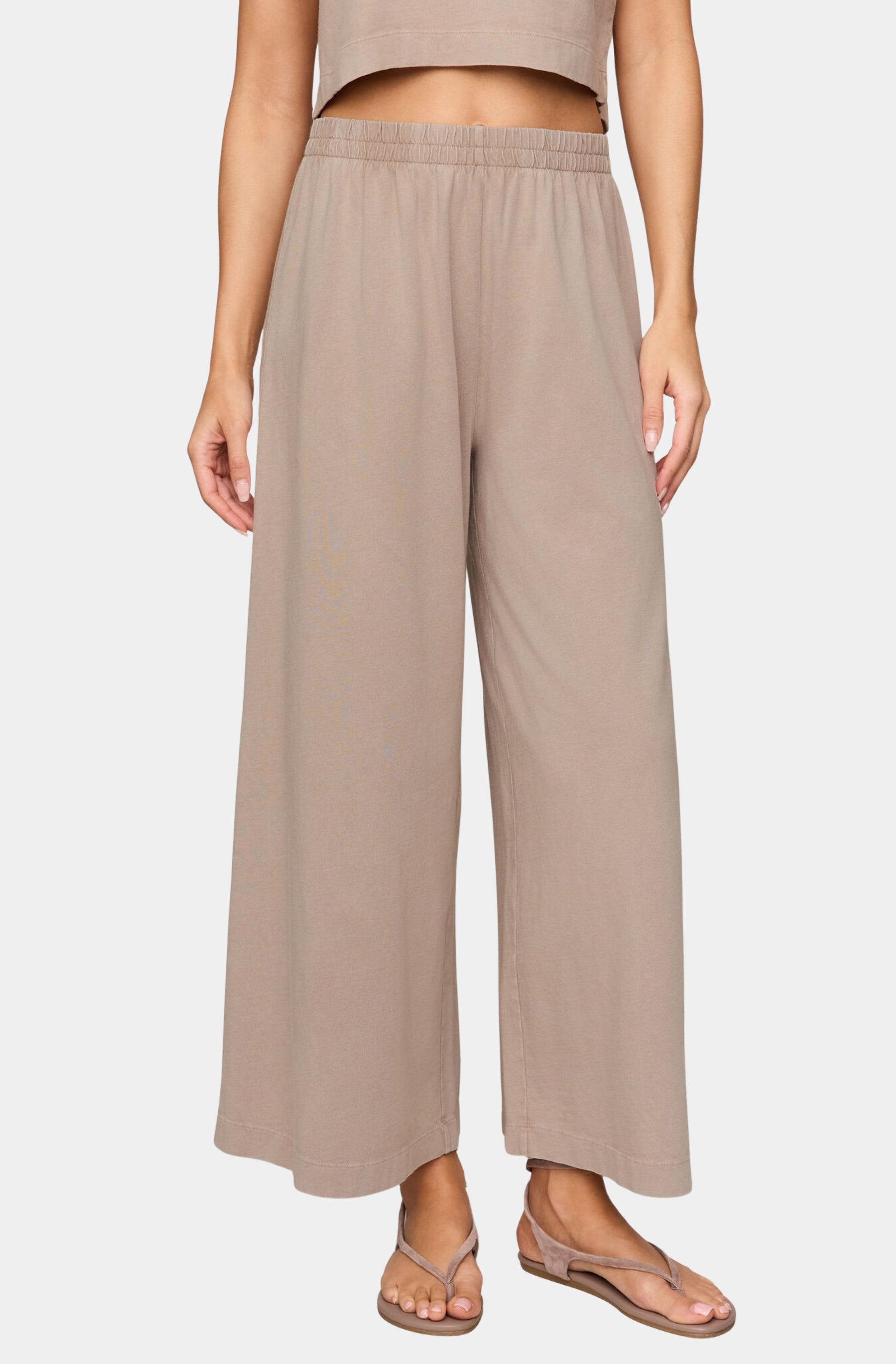 Scout Jersey Crop Flare Pant