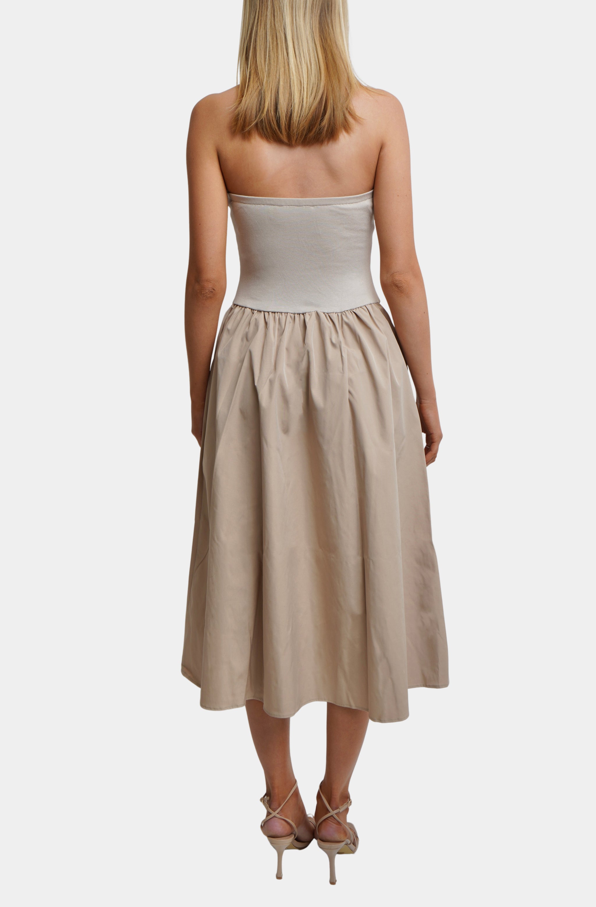 The Tube Top Midi Dress