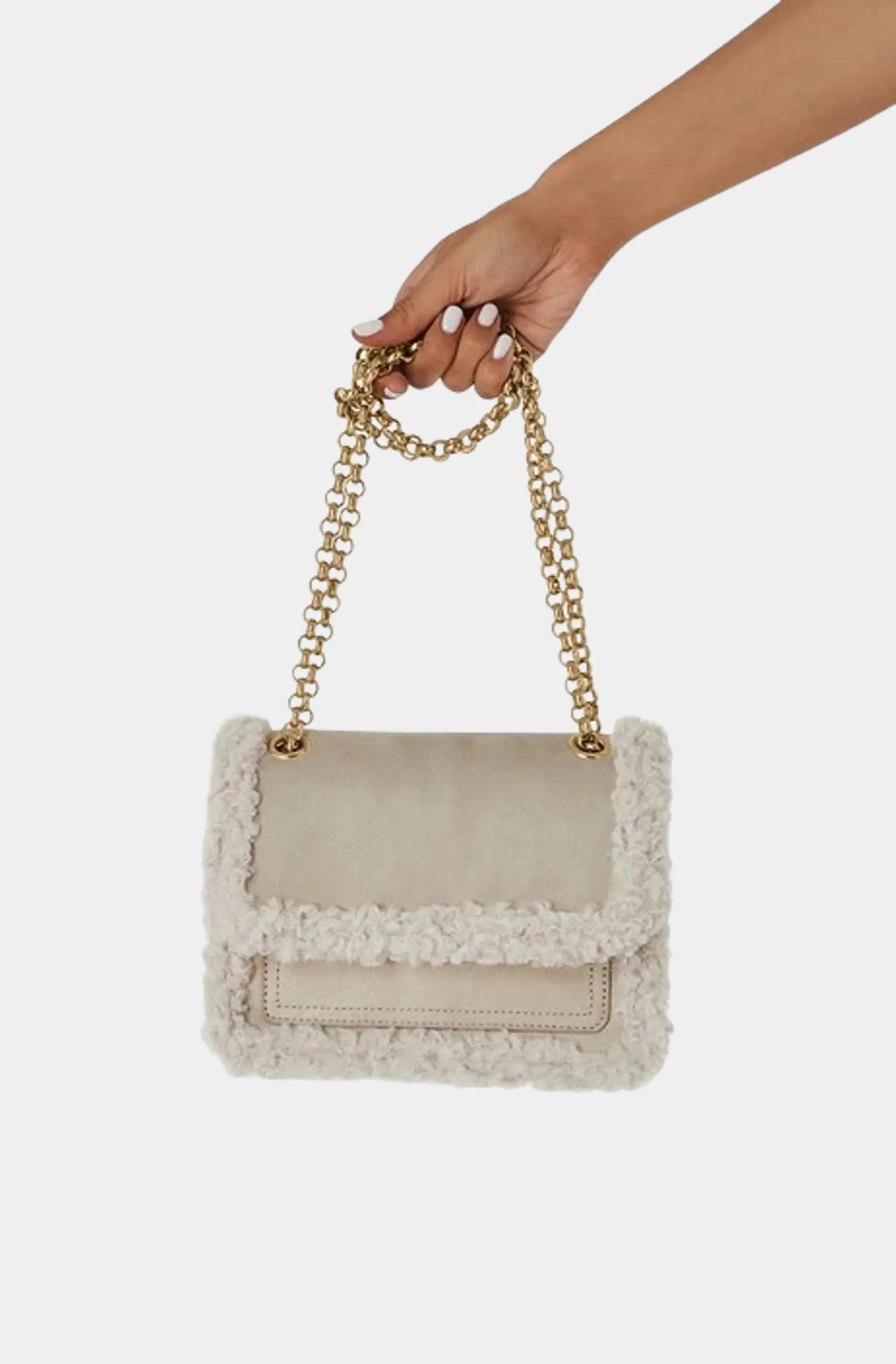 Studded Mini Clear Bag - Hemline Lafayette