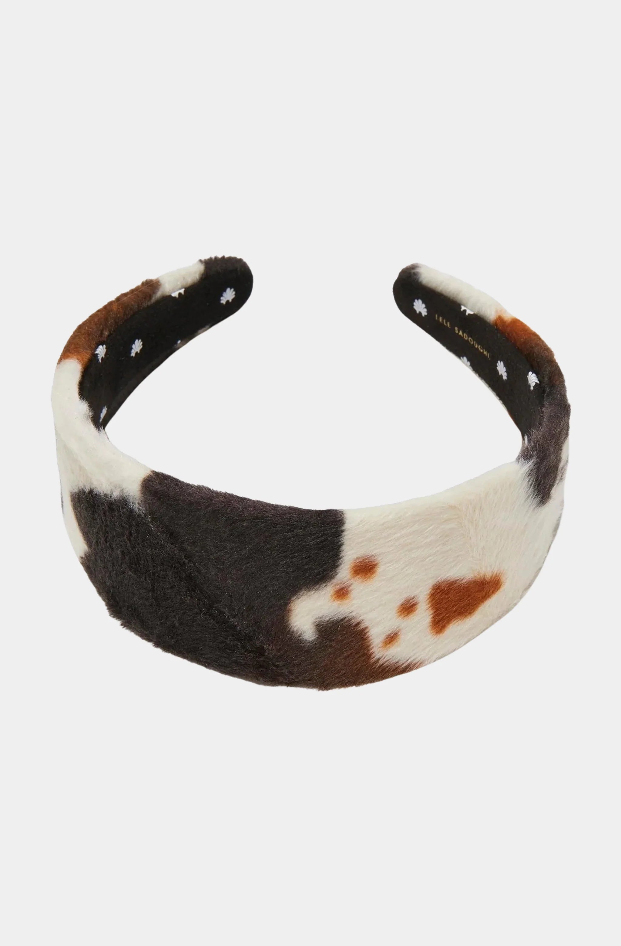 Brigitte Faux Cowhide Headband