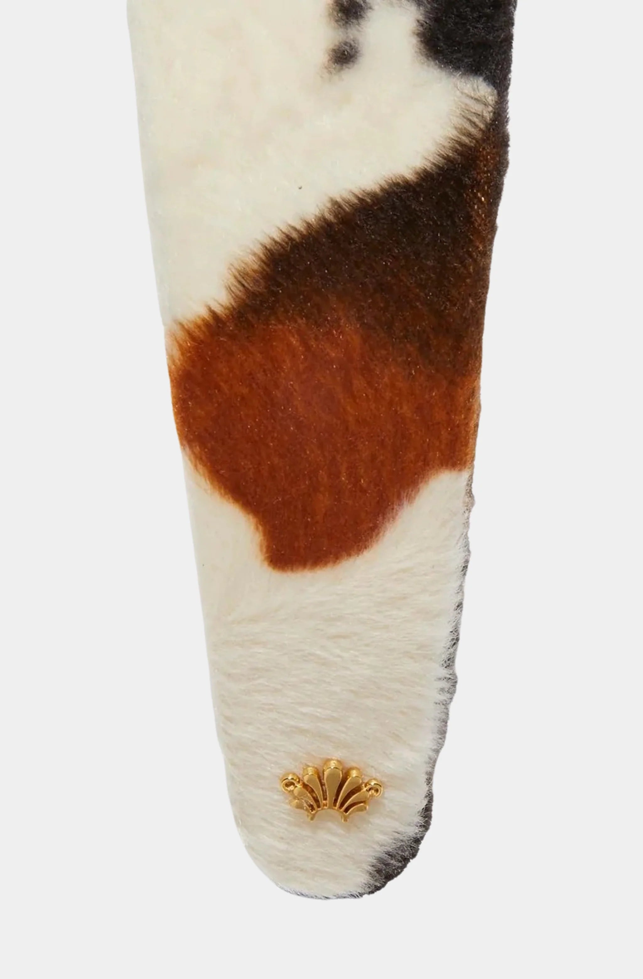 Brigitte Faux Cowhide Headband