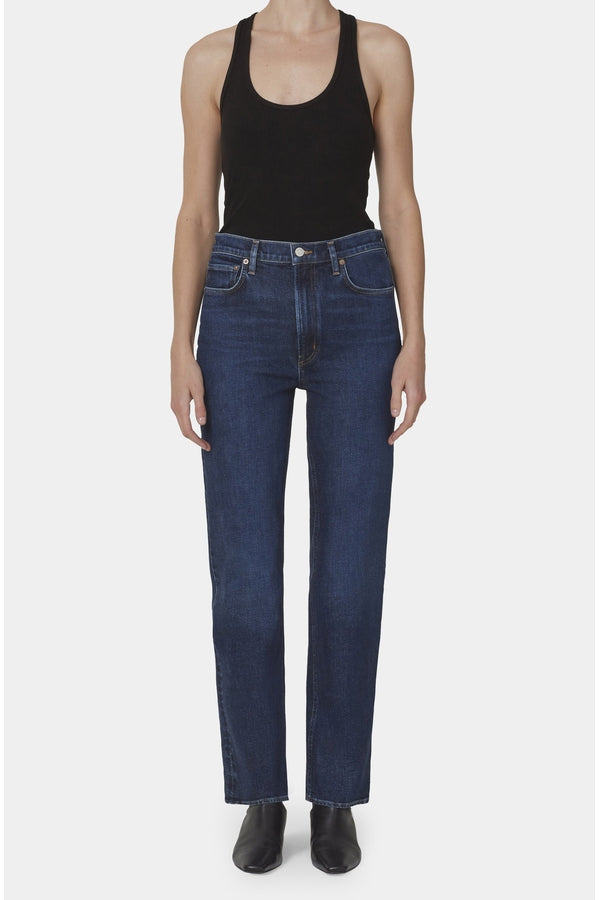High Rise Stovepipe Jean