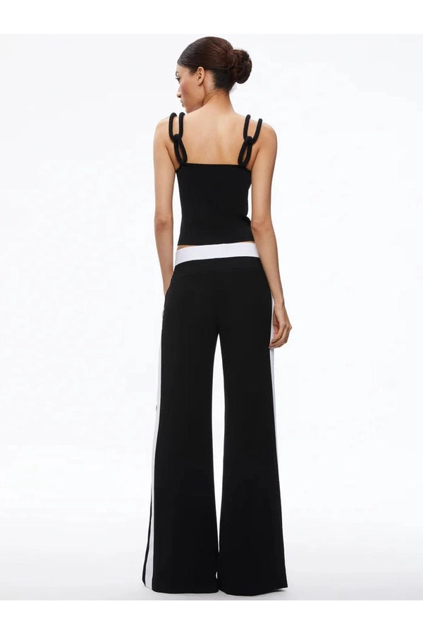 Eric Mid Rise Pant With Tux Stripe
