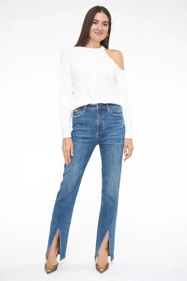 Colleen High Rise Slim Boot Jean