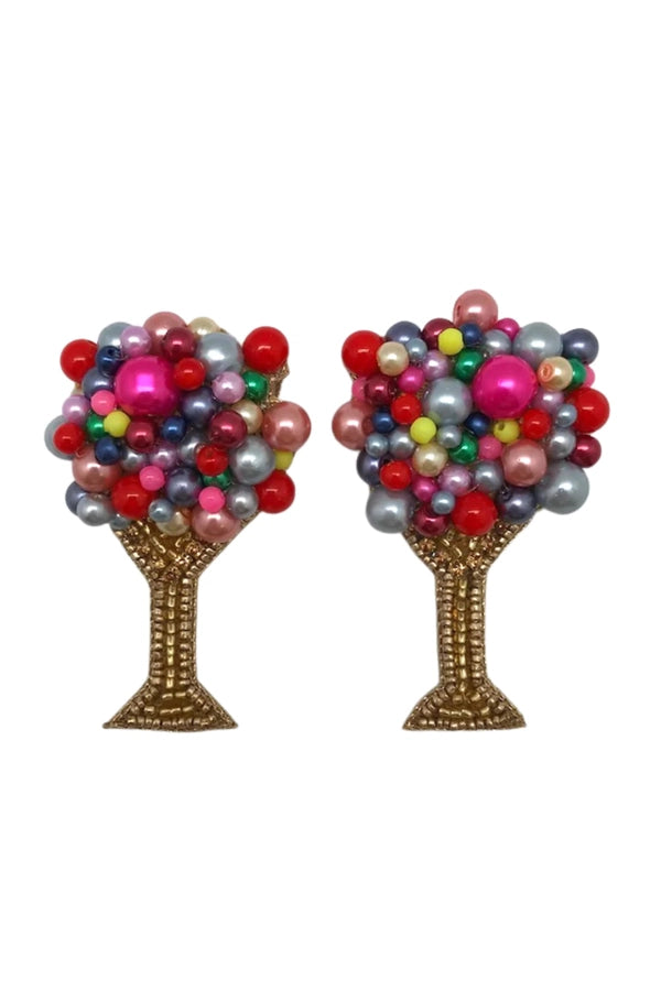 Bright Bubbly Champagne Earrings